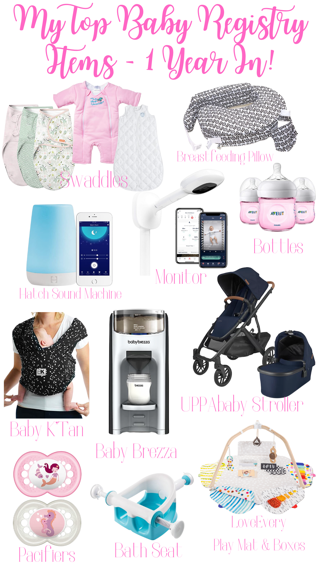 the most (and least!) recommended baby registry items - The Baking